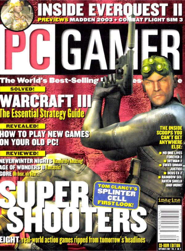 PC Gamer   101 (2002 09) cover